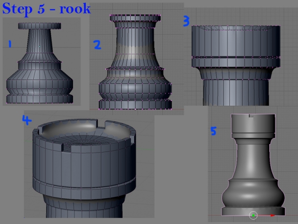 Creation of black victory: Step 5